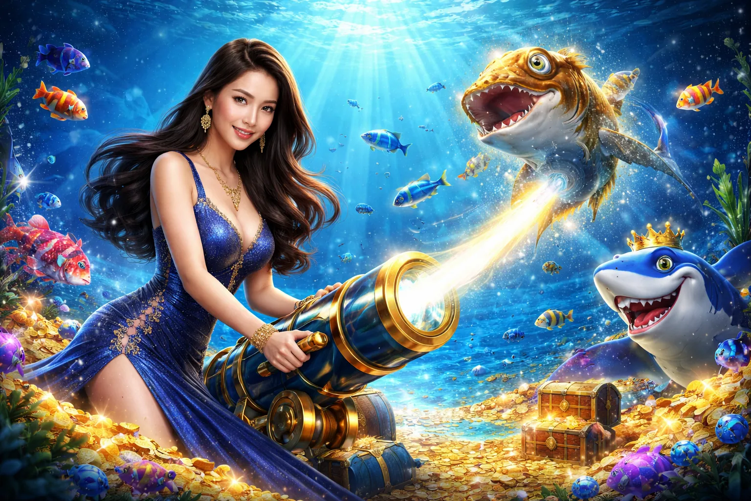 Thế giới bắn cá sống động